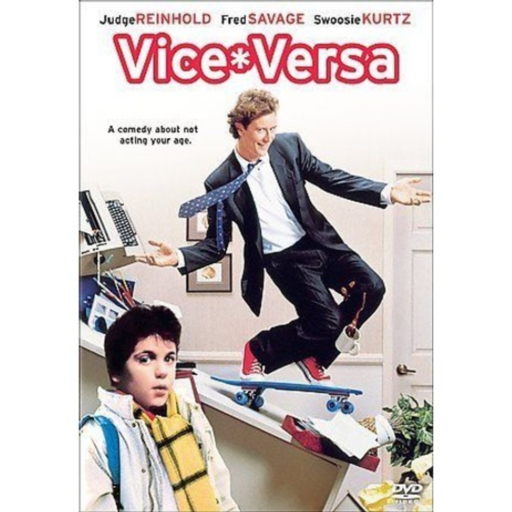 Vice Versa (DVD, 1988, Region 1) Judge Reinhold, Fred Savage - Clean Disc